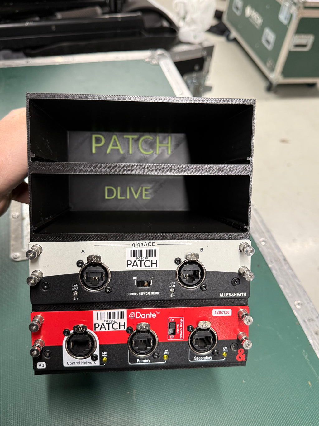 Allen & Heath I/O Card 4 Slot Storage